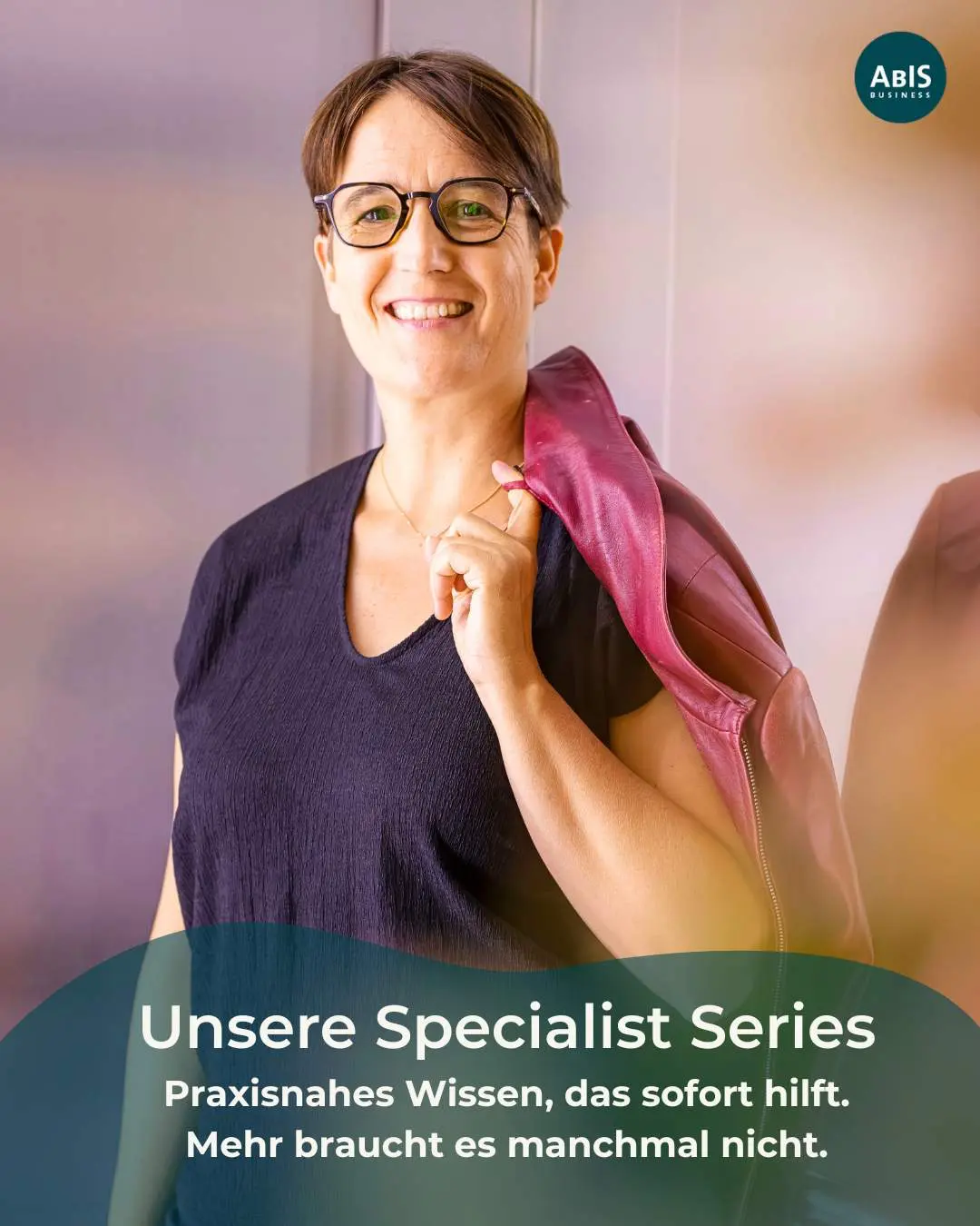 Lehrtrainerin Gundula Ganter im Portrait mit Aussage zur Specialist Series
