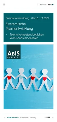 Bild Flyer Systemische Teamentwicklung ABIS Akademie