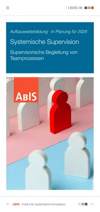 Flyer Aufbauweiterbildung Systemische Supervision am ABIS Leipzig